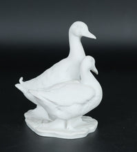 Load image into Gallery viewer, Kaiser White Bisque Porcelain Figurine – Pair of Ducks (Style 483)