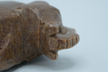 Load image into Gallery viewer, Small Hand-Carved Soapstone Elephant Figurine – Good Luck Decor
