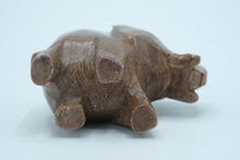 Load image into Gallery viewer, Small Hand-Carved Soapstone Elephant Figurine – Good Luck Decor