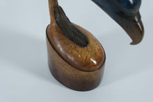 Load image into Gallery viewer, Imago Triumph Blue by Stephen Herrero (2007) – Limited Edition Eagle Sculpture, 10” Tall