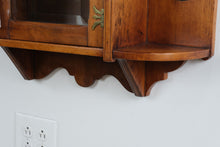 Load image into Gallery viewer, Vintage Eastlake Style Wall Hanging Display Cabinet