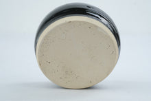 Load image into Gallery viewer, Lantern Hill Pottery Egg Separator Blue Glazed Stoneware Seagrove NC Signed