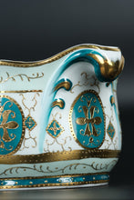 Load image into Gallery viewer, Ornate Rococo-Style Porcelain Bowl with Birds & Gilded Accents – Sèvres Style