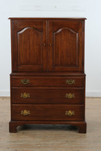 Load image into Gallery viewer, Henkel Harris Virginia Galleries Solid Wild Black Cherry Gentleman’s Chest