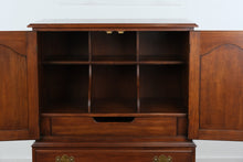 Load image into Gallery viewer, Henkel Harris Virginia Galleries Solid Wild Black Cherry Gentleman’s Chest