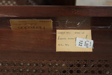 Load image into Gallery viewer, Henredon Pan Asian Vintage Mahogany Dining Table and Six Cane Seat Chairs with Two Leaves