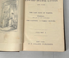 Load image into Gallery viewer, Bulwer’s Works - 9 Book Set - Late 19th Century
