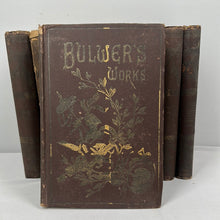 Load image into Gallery viewer, Bulwer’s Works - 9 Book Set - Late 19th Century