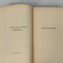 Load image into Gallery viewer, Western Stories for Boys - Willard F. Baker