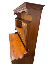 Load image into Gallery viewer, Henkel Harris Solid Black Cherry Buffet with Upper Hutch