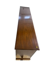 Load image into Gallery viewer, Extra-Long Kittinger Solid Mahogany Buffet / Credenza with Raised Panel Doors