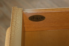 Load image into Gallery viewer, Hand-Decorated Jasper Writing Desk with Crackle Finish