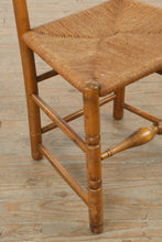 Load image into Gallery viewer, Lynn Farm Ladder-Back Chair with Rush Seat