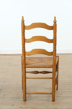 Load image into Gallery viewer, Lynn Farm Ladder-Back Chair with Rush Seat