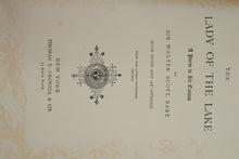 Load image into Gallery viewer, The Lady of the Lake by Sir Walter Scott β Antique Thomas Y. Crowell Edition (c.1880s)