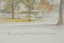 Load image into Gallery viewer, Vintage National Gallery of Art Washington D.C. Print – Armstrong Illustration – Original Packaging – Printed in Denmark
