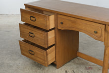 Load image into Gallery viewer, Vintage Arts and Crafts Style Oak Desk and Chair Set