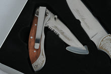 Load image into Gallery viewer, Winchester Oliver F. Winchester 200th Anniversary Commemorative 3-Piece Knife Set