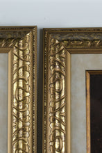 Load image into Gallery viewer, Set of 2 Framed Botanical Topiary Prints β Classic Olive Urn Wall Art in Gold Ornate Frames β 19.5" x 43.5" Each