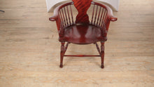 Load and play video in Gallery viewer, Wreath Windsor Arm Chair