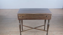 Load and play video in Gallery viewer, Antique Spinet Desk with Slide-Out Work Surface