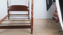 Load and play video in Gallery viewer, American Drew Rice Carved Queen Bed