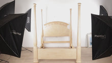 Load and play video in Gallery viewer, Florence 4-Poster Queen Size Bed by Bernhardt
