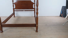Load and play video in Gallery viewer, Lexington Queen Size Spiraled Poster Bed