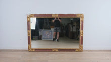 Load and play video in Gallery viewer, Extraordinarily Large Ornate Mirror by D. Matt – 66" x 45.5"