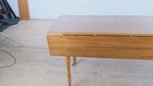 Load and play video in Gallery viewer, Maple Drop-Leaf Dining Table by Nichols & Stone – Versatile and Stylish