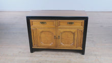 Load and play video in Gallery viewer, Thomasville “Embassy” Asian Modern Console Cabinet – Rare Vintage Collection