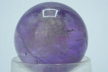 Load image into Gallery viewer, Polished Amethyst Sphere – 1.25" Purple Quartz Crystal Ball