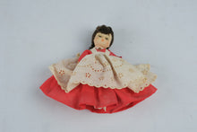 Load image into Gallery viewer, Madame Alexander Jo 413 Little Women Vintage 8 Inch Doll Red Dress White Apron