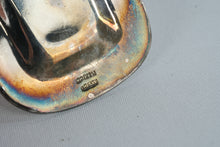 Load image into Gallery viewer, Vintage Mexican Alpaca Silver & Abalone Salt & Pepper Shakers with Tray β Mid-Century Handmade