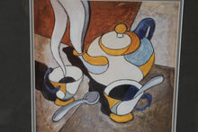 Load image into Gallery viewer, Mariano Otero Style Cubist Still Life Prints Set of 4 Framed 20 x 20