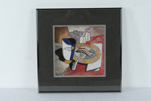 Load image into Gallery viewer, Mariano Otero Style Cubist Still Life Prints Set of 4 Framed 20 x 20