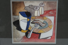 Load image into Gallery viewer, Mariano Otero Style Cubist Still Life Prints Set of 4 Framed 20 x 20