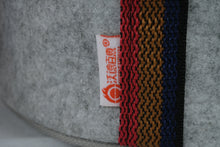 Load image into Gallery viewer, Vintage-Style Purple Insulated Stainless Steel Lunch Container with Carrying Case – 3-Tier Stackable Food Jar