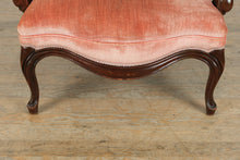 Load image into Gallery viewer, Victorian Parlor Arm Chair with Tufted Back