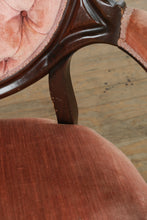 Load image into Gallery viewer, Victorian Parlor Arm Chair with Tufted Back