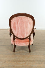Load image into Gallery viewer, Victorian Parlor Arm Chair with Tufted Back