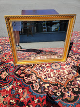 Load image into Gallery viewer, Nice Gold Framed Mirror - 34" x 29"