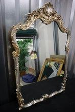 Load image into Gallery viewer, Ornate Italian Silver and Gold Mirror by La Barge - 30" x 47"