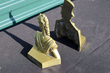 Load image into Gallery viewer, Vintage Cast Iron Gone With the Wind's Scarlett and Rhett Bookends