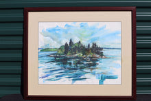 Load image into Gallery viewer, Island Watercolor by Peter Black