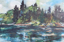 Load image into Gallery viewer, Island Watercolor by Peter Black