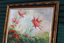 Load image into Gallery viewer, Flowers in the Field - Acrylic on Canvas by Wayne