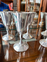 Load image into Gallery viewer, Set of 8 Smaller Silverstone Plator Spain Goblets