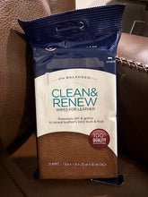 Load image into Gallery viewer, Guardsman Clean and Renew Wipes for Leather - 20 Wipes