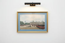 Load image into Gallery viewer, Framed Queen Elizabeth II Trooping the Colour Buckingham Palace Photo Print 20.5x14